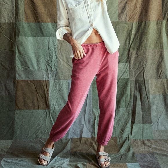 MICHAEL STARS Kylo Acid Wash Red Beverly Jogger - Size S - NWT - Picture 2 of 4